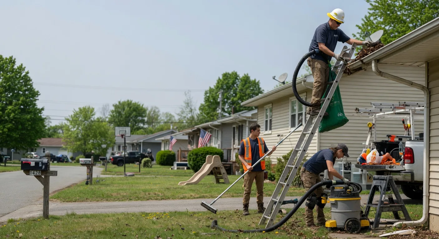 Gutter Installation in New Douglas, IL near me